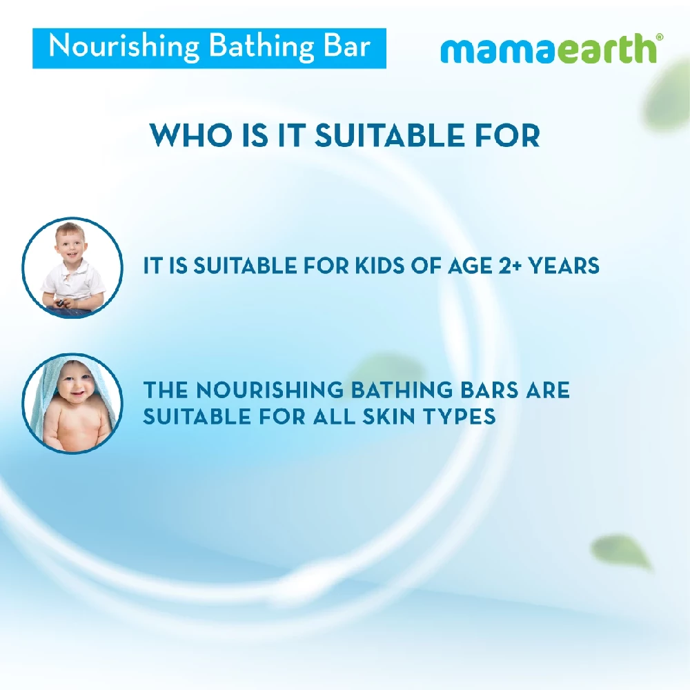 Nourishing Bathing Bar Soap For Kids, 75 g (Pack of 5)-6.webp